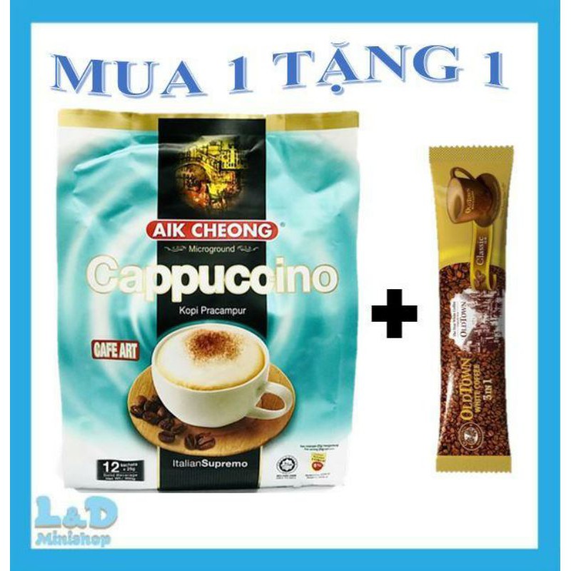 [hàng chính hãng]Cà phê Cappucino Aik Malaysia