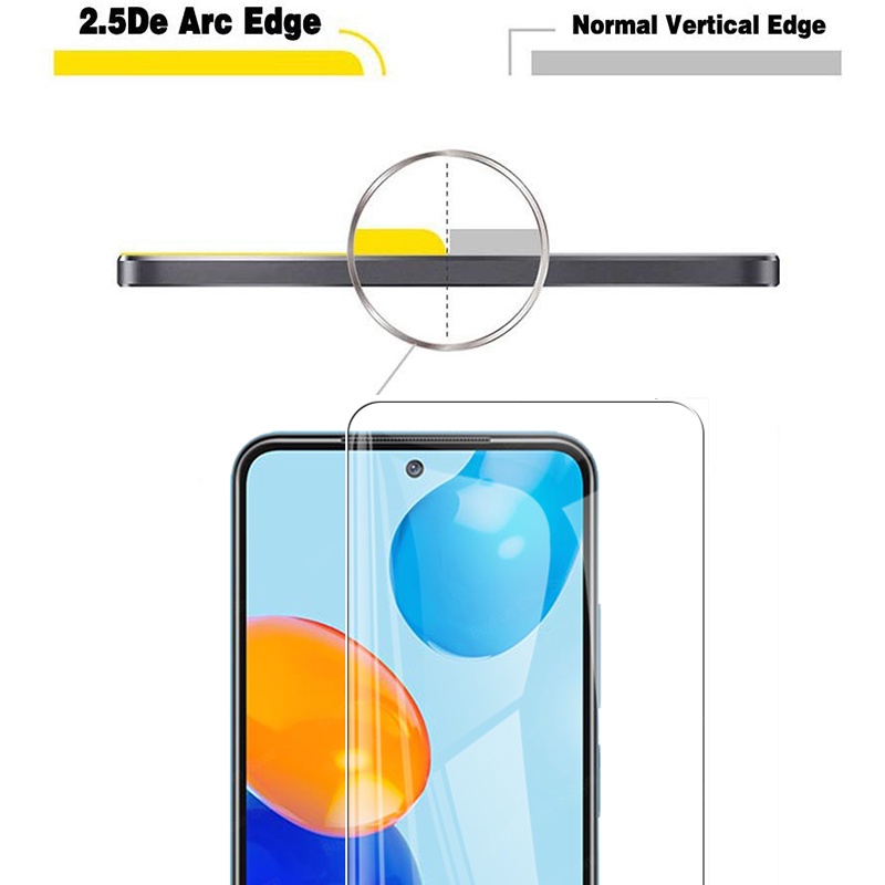 Kính Cường Lực HD Cho Xiaomi Mi Redmi Note 12 11 Pro 12S 11S 12C Poco X5 F5 C55 C50
