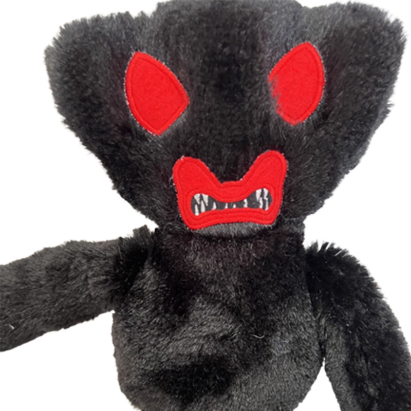 Newest 40cm Black Poppy Playtime Huggy Wuggy Plush Toy Soft Stuffed Monster Doll Kids gift