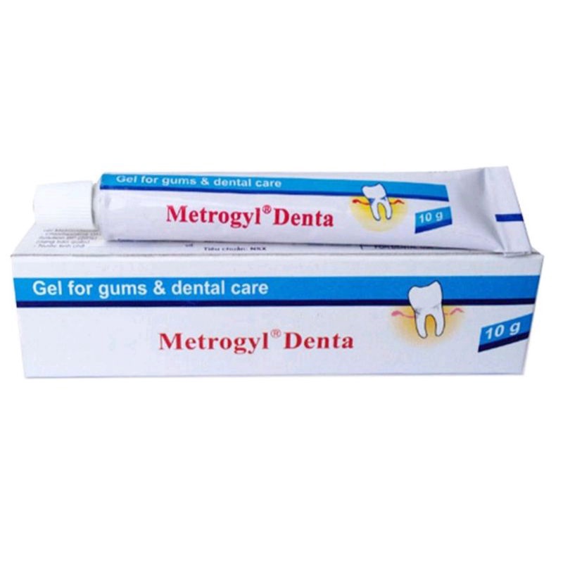 Combo 3 tuýp Gel Vệ Sinh Miệng Metrogyl Denta