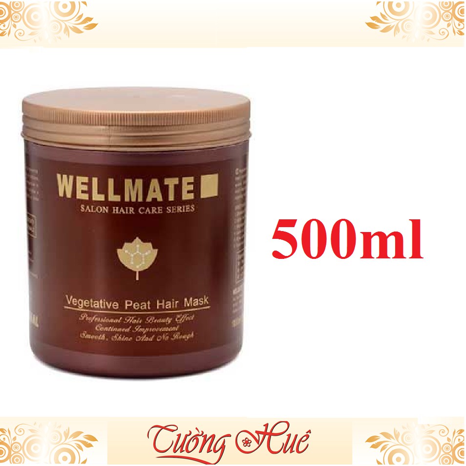 Ủ Tóc Wellmate Vegetative Peat Hair Mask - 500ml