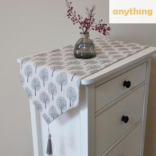 Linen Cotton Table Runner Tablecloth Party Long Table Cover Nordic Style