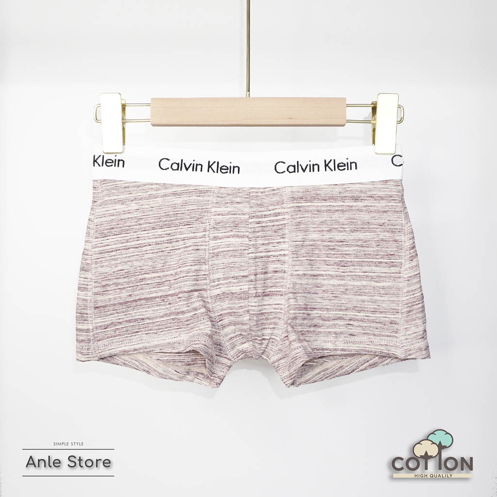 Quần lót nam BOXER Đùi hàng xuất USA Low Rise Trunk COTTON Elastane dãn 4 chiều - Quần sịp nam Kẻ Xược BXAEX