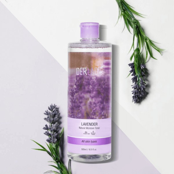 Nước Cân Bằng Derladie Lavender Natural Moisture Toner 500ml