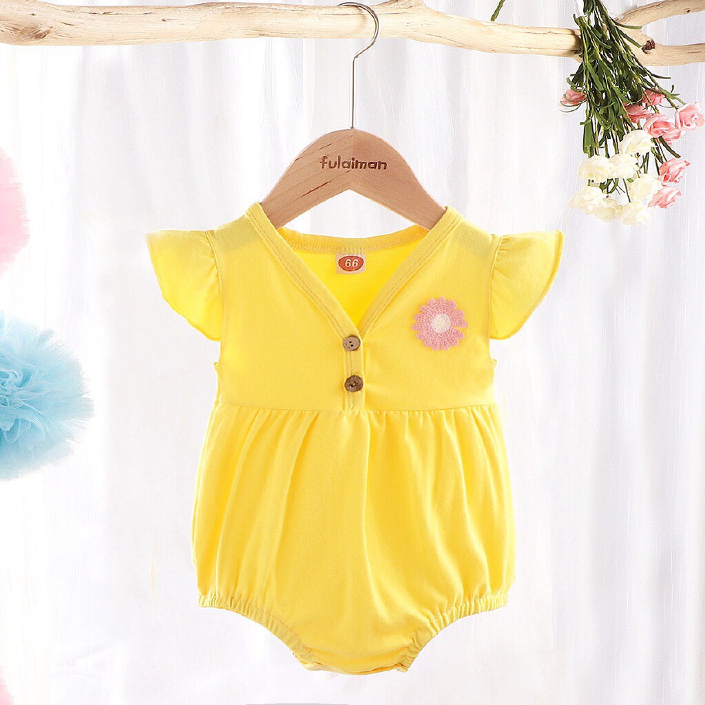 ÁO LIỀN QUẦN BODY CHO BÉ GÁI TỪ 6 THÁNG ĐẾN 2 TUỔI, VẢI COTTON 100% THOÁNG MÁT, MỀM MỊN