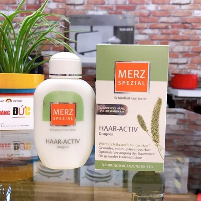 Viên uống Mọc Tóc Merz Spezial Haar Activ, 120 Viên