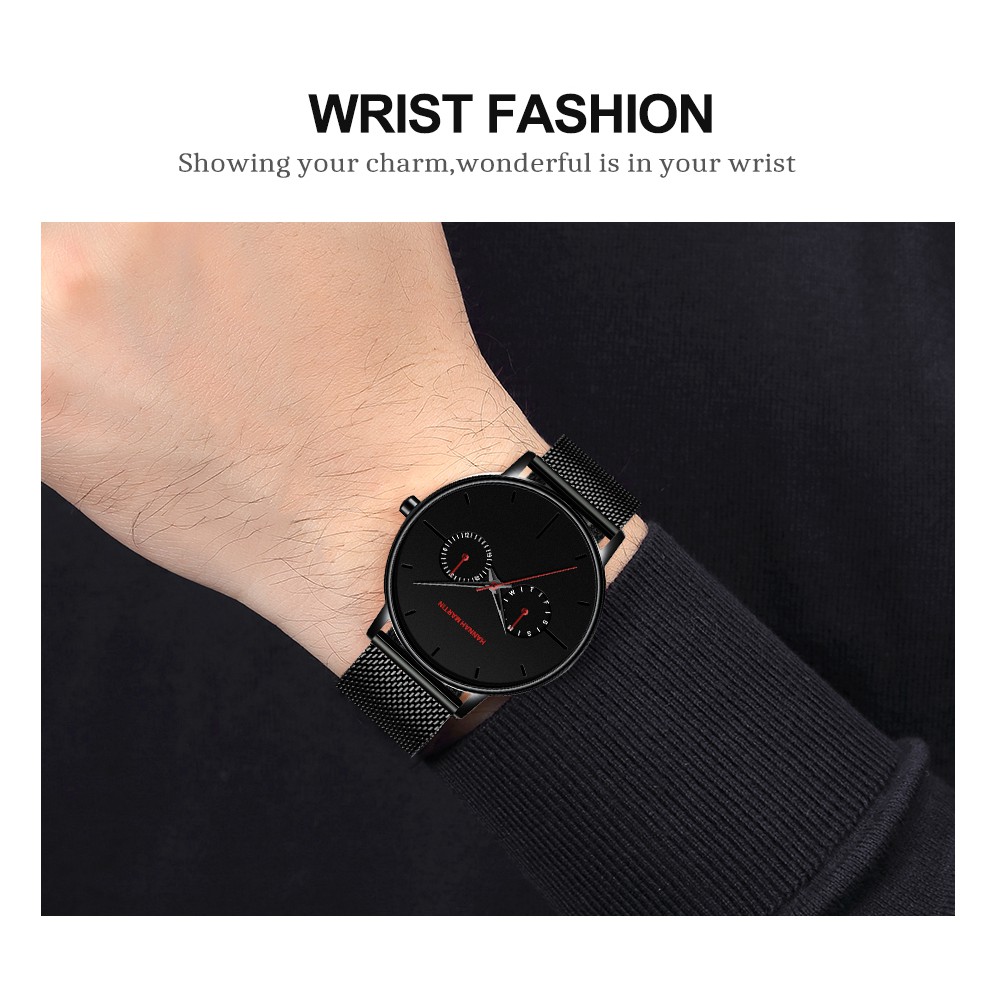 Đồng hồ nam HANNAH MARTIN chính hãng - model 150PH - chống nước tốt - bảo hành 1 n | BigBuy360 - bigbuy360.vn