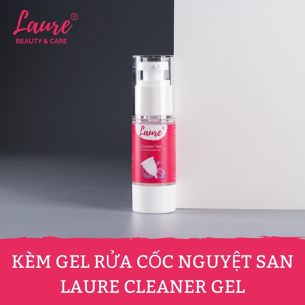 (Tặng kèm quà) Cốc nguyệt san Laure Cup chính hãng tặng kèm quà số lượng có hạn