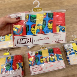 Set 5 quần chip Marvel, Donal, MC qeen