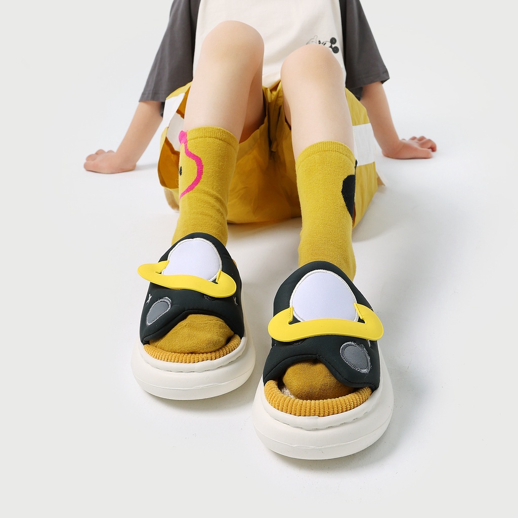 Giày xăng đan CHEERFUL MARIO đế mềm phong cách đi biển mùa hè thời trang Hàn Quốc dành cho bé trai gái