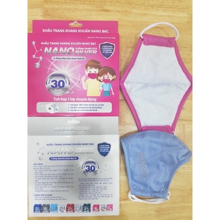 KHẨU TRANG NANO BẠC KHÁNG KHUẨN (NANO SILVER)