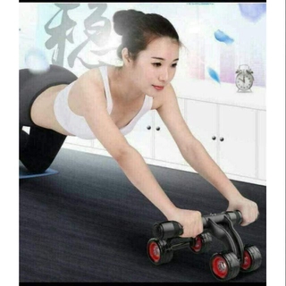 Con lăn tập bụng 4 bánh
