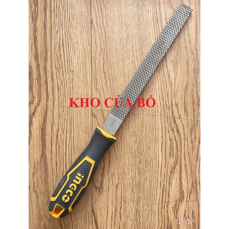 Dũa gỗ dẹp Ingco HWFF088