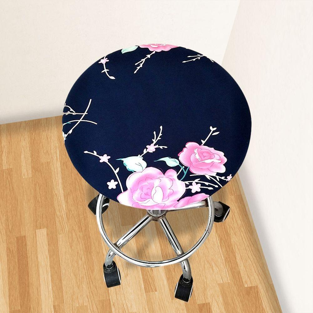 Vỏ Bọc Ghế Ngồi Co Giãn In Họa Tiết Hoa Trang Trí Nhà Cửa / Văn Phòng