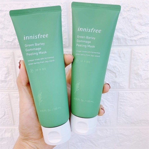 Mặt Nạ Tẩy Tế Bào Chết Innisfree Green Barley Gommage Peeling Mask 120ml