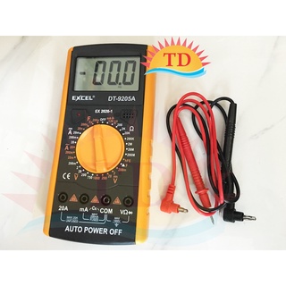 Đồng hồ đo vạn năng điện - điện tử Excel DT9205A ( Mẩu mới 2020-2021) Sửa chữa điện tử