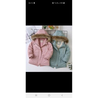Áo parka lót lông