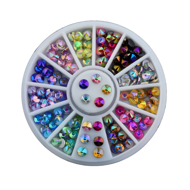 Hạt Đá 3D Nhiều Màu Trang Trí Móng Tay Nghệ Thuật