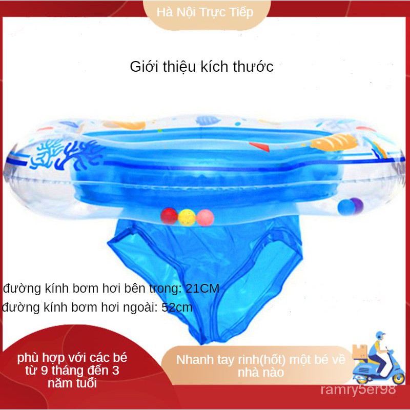 phao bơi trẻ em Phao Bơi Body Chống Lật Cho Bé từ 9 tháng đến 3 tuổi MqNn