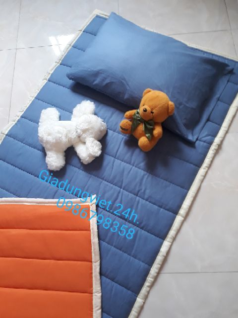 Nệm ngủ văn phòng/ nệm ký túc xá (Bộ nệm + Gối+túi size 90cm×180cm)