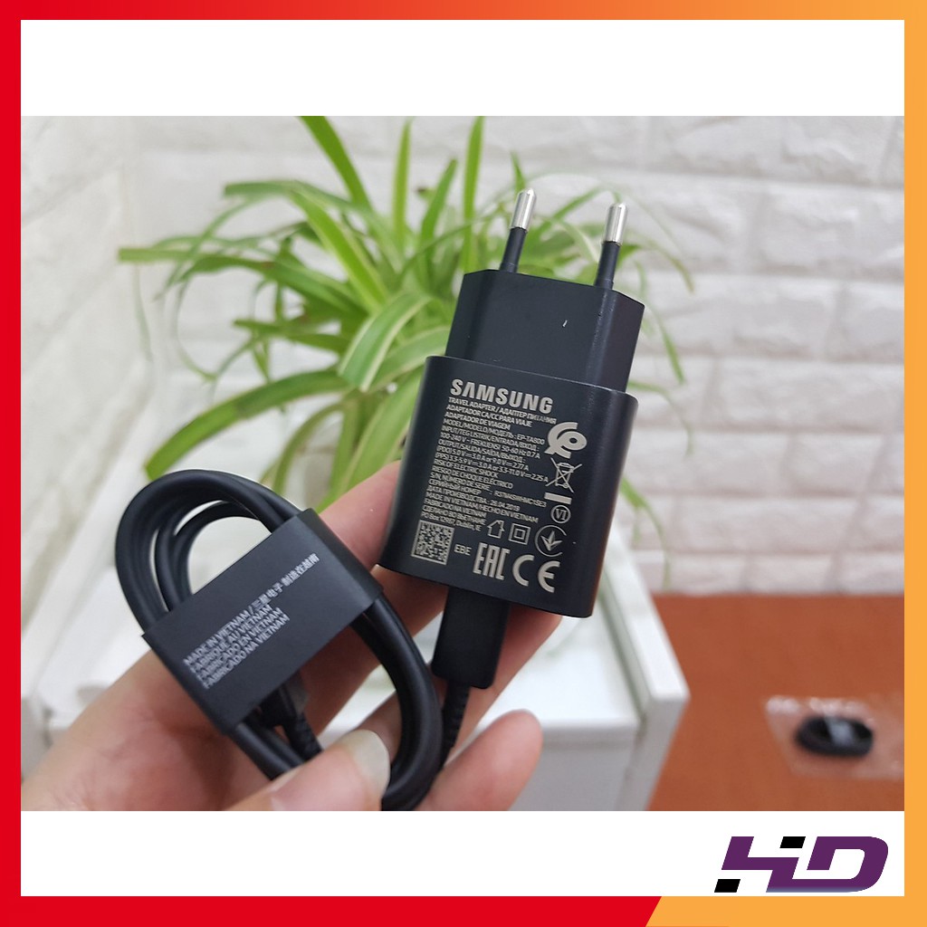 Bộ Sạc Nhanh Samsung 25W Sạc 30 Phút Lên 60% Pin | Bảo Hành 12 Tháng 1 Đổi 1