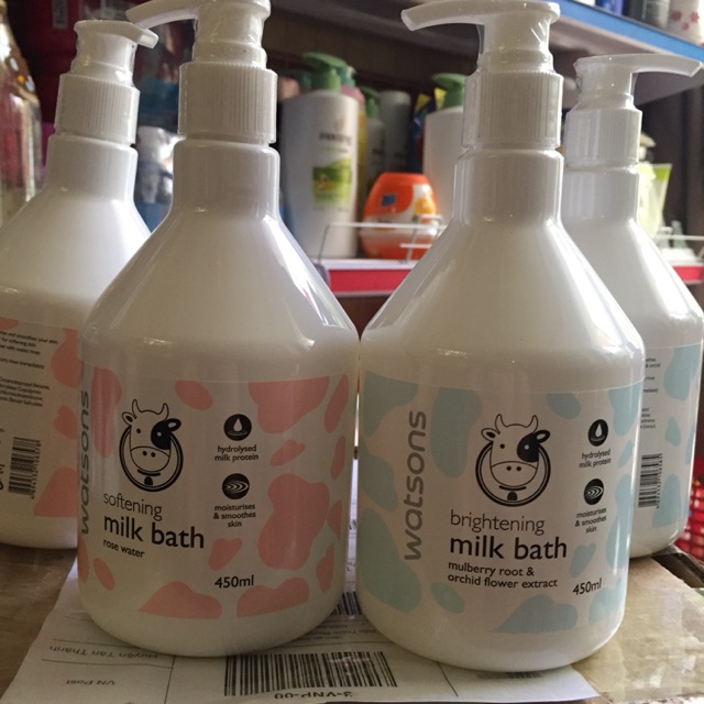 Sữa Tắm Con Bò Watsons Milk Bath Thái Lan