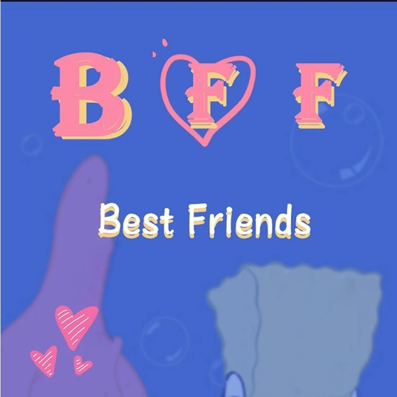 Nhẫn Kim Loại Hoạt Hình SpongeBob SquarePants Patrick Star BFF Làm Quà Tặng Bạn Bè