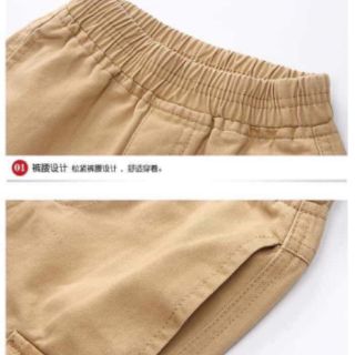 Quần Jogger Kaki Bé Trai, Bé Gái Size 9-28kg