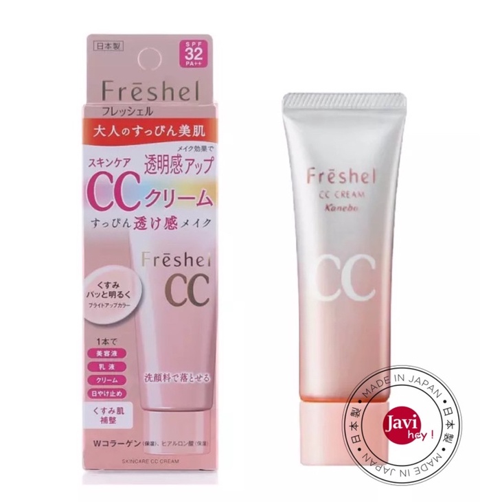 Kem Nền Trang Điểm Cc Cream Kanebo Freshel Spf32 Pa++ Nhật Bản