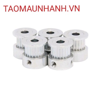 PuLy GT2 bản 6mm, 20 răng, trục 5mm
