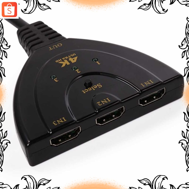 Bộ Chia 3 Cổng 4kx2k 3d Hdmi | BigBuy360 - bigbuy360.vn