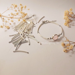 Nguyên liệu handmade diy tự làm vòng tay vòng chân phụ kiện trang sức ống thanh nối vòng