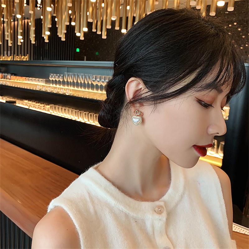 Khuyên tai kim bạc thiết kế đơn giản F026