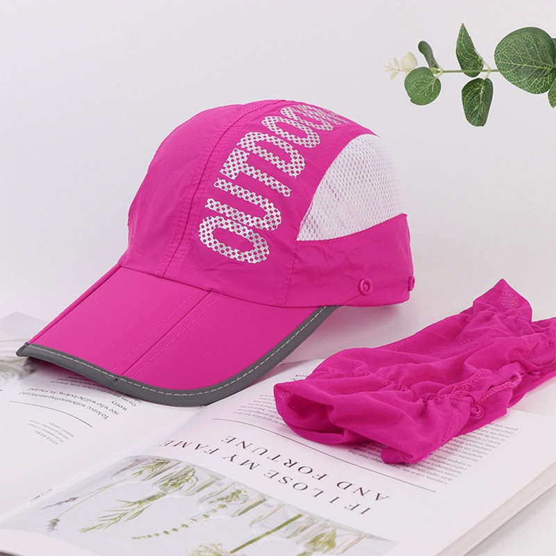 Mũ Lưỡi Trai Chống Nắng Vành Rộng Thoáng Khí Có Thể Tháo Rời Dùng Khi Đi Câu Cá / Đi Biển Thời Trang Mùa