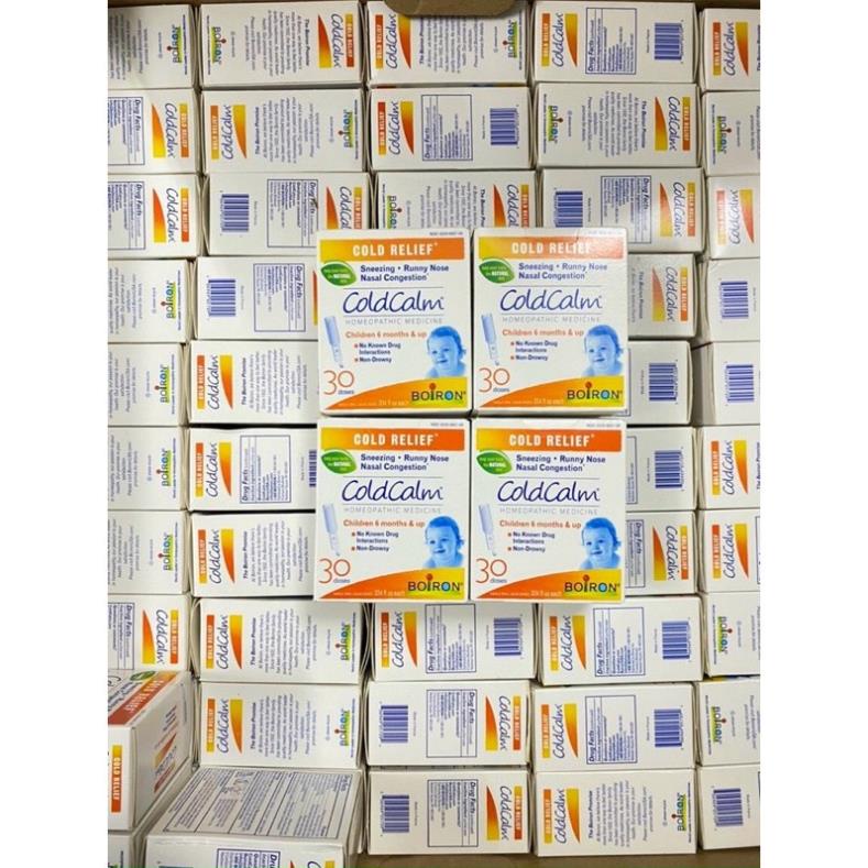 Muối Uống Boiron ColdCalm hộp 30 ống Hàng Mỹ Date 2025