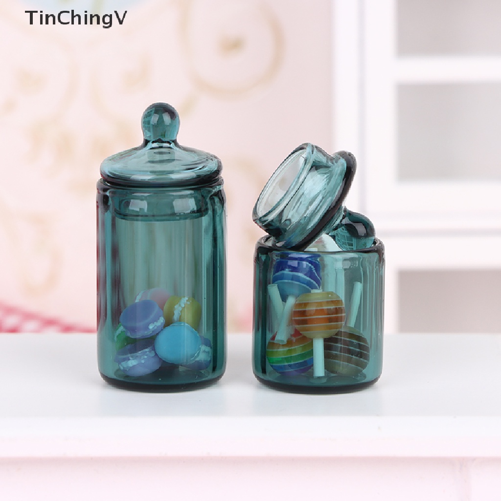 Lọ Thủy Tinh Mini Đựng Kẹo 1: 12 Trang Trí Nhà Búp Bê