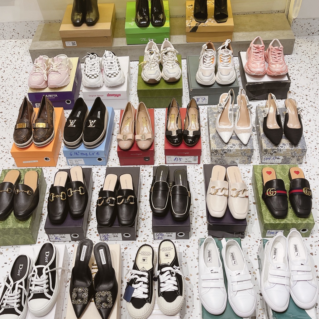 Đầm cao gót mặt bạc quai sau cực chảnh hàng super full box túi giấy bill VIC