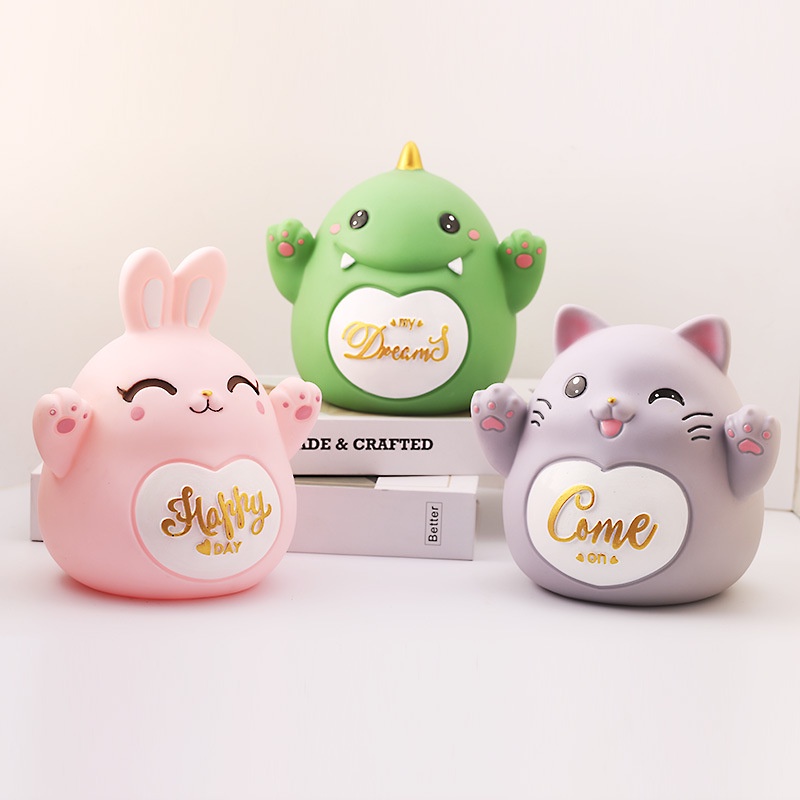 ♤▽✚Ống tiết kiệm, heo hình thú cưng
