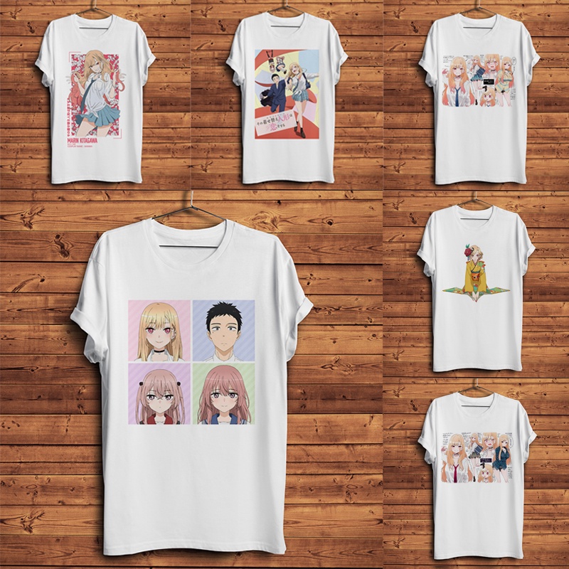 Áo Thun Nam Tay Ngắn In Hình Anime My Dress Up Cá Tính