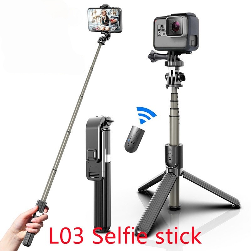 Giá Đỡ Ba Chân Đa Năng Chống Rung L08 Dùng Để Chụp Ảnh / Điện Thoại / Tripod