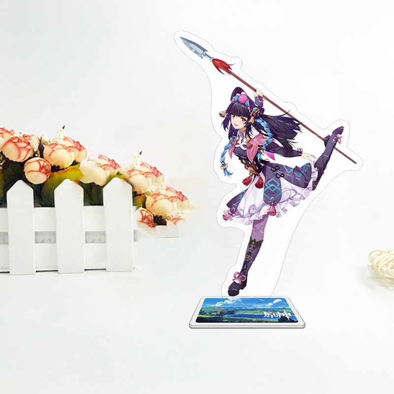 Mô hình nhân vật anime Genshin giá đỡ bằng acrylic
