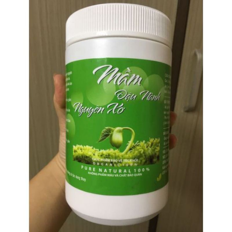 450gr bột mầm đậu nành tăng vòng 1 có giấy chứng nhận ATTP