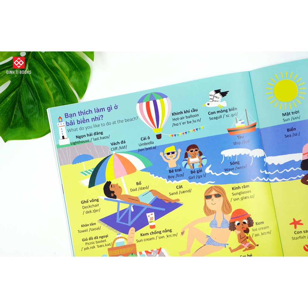 Sách - A world of words - Thế giới từ vựng cho bé