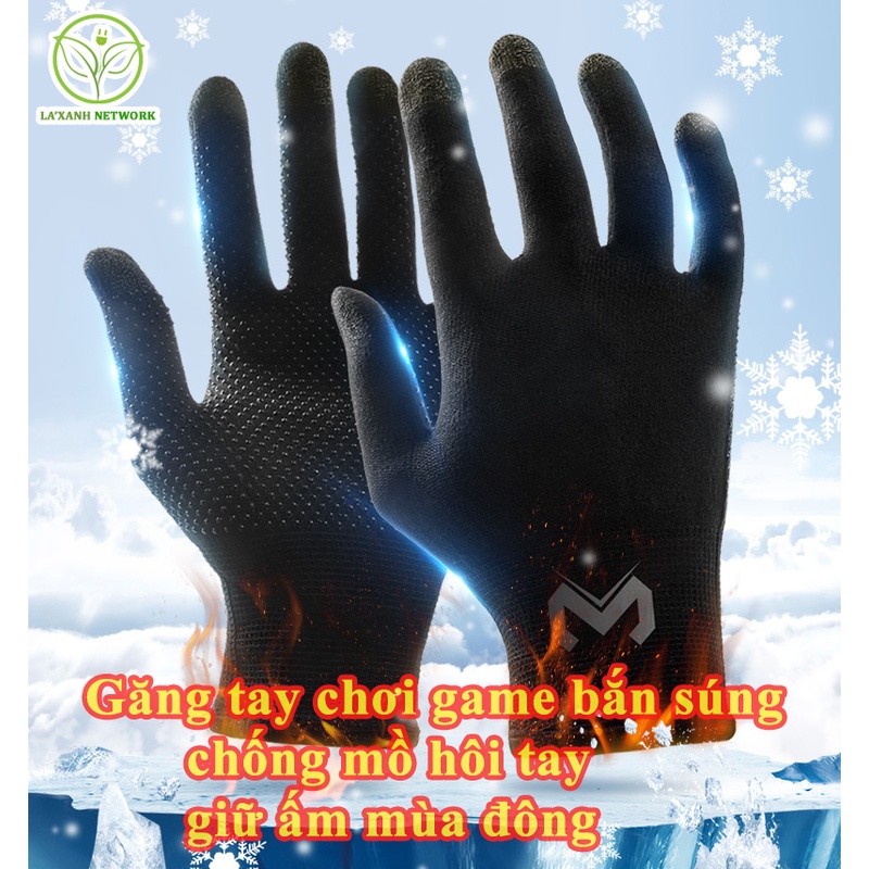 [Hot 2021] MEMO Găng tay bao tay chơi game Fiber Carbon phiên bản mới, chống mồ hôi tay, giữ ấm mùa đông PUGB, Fortnite