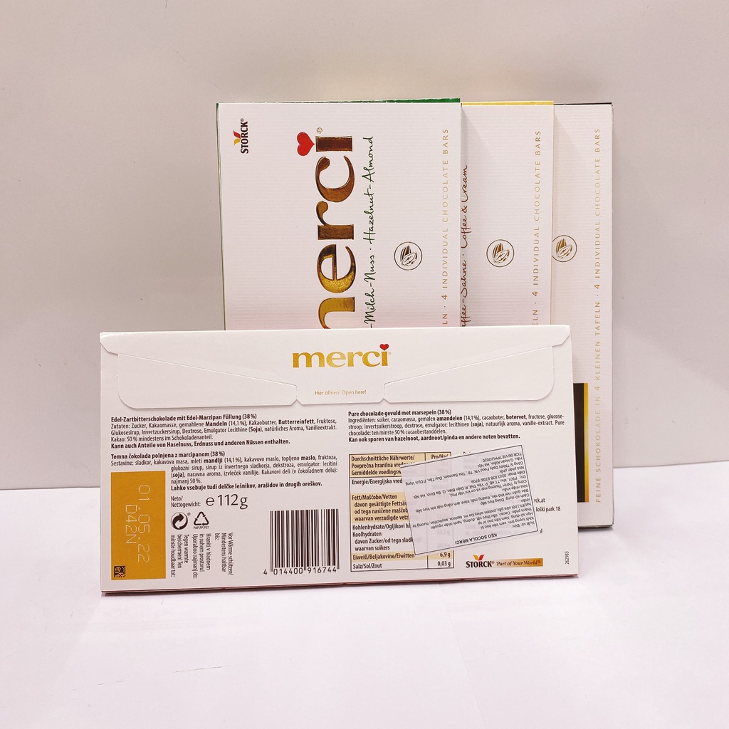 Socola Merci thanh 100-112g  - Đức