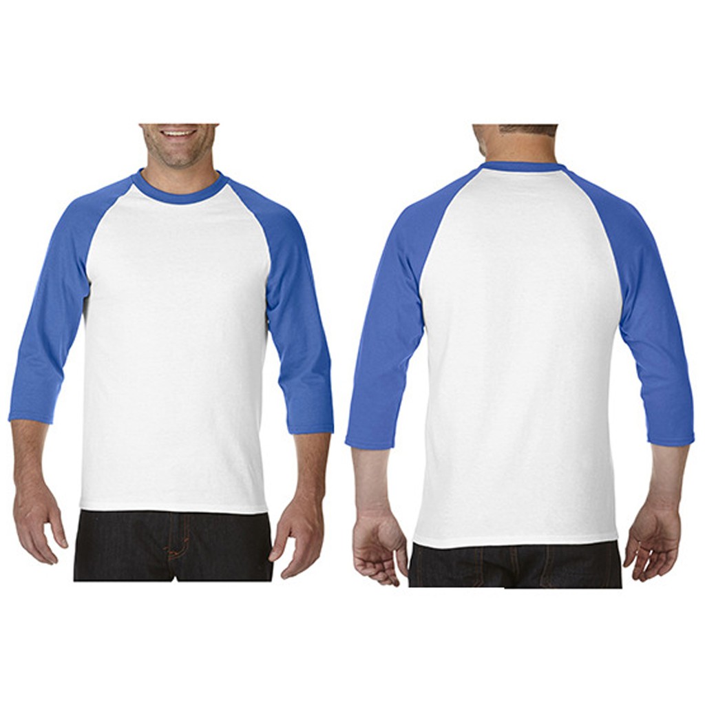 ÁO PHÔNG Gildan Sleeve Raglan 100% Cotton USA