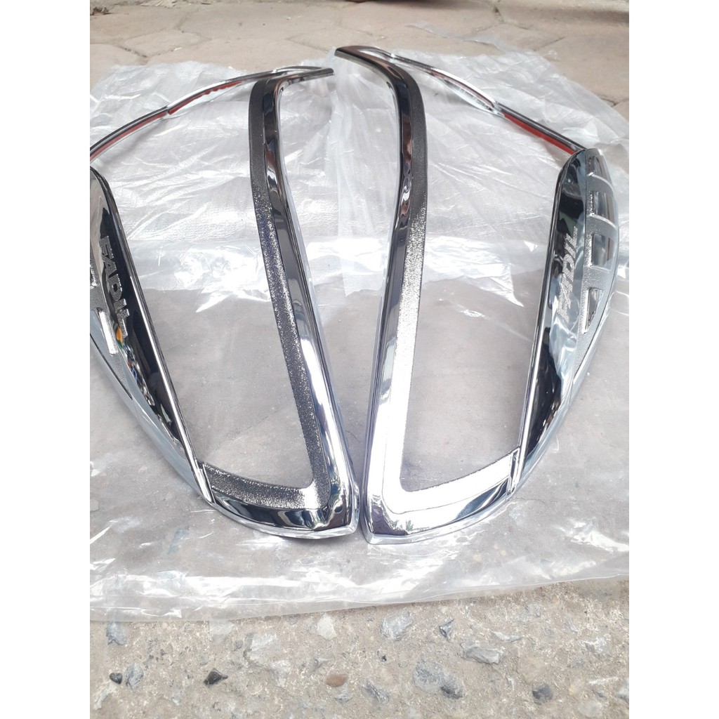Bộ Ốp viền đèn Pha và Hậu mạ crom cho xe Vinfast Fadil 2019,2020,2021