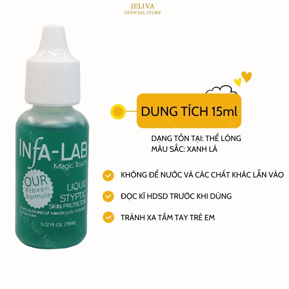 Dung dịch cầm máu nail JELIVA 15ml