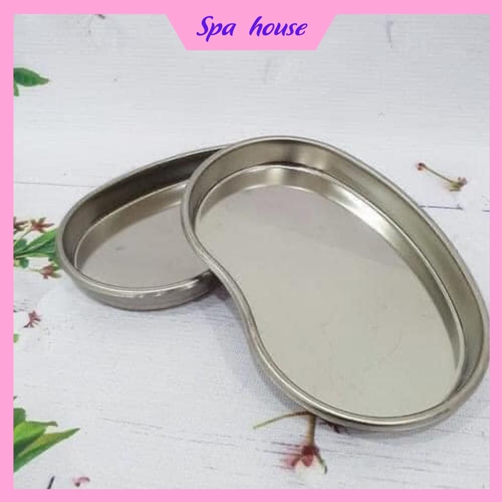 Khay hạt đậu inox đựng dụng cụ và đồ spa
