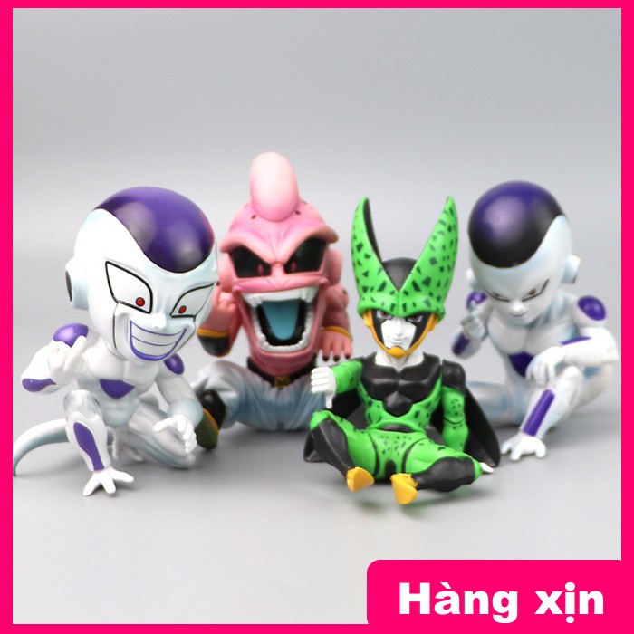 12cm nhân vật 7 viên ngọc rồng son Goku Fieza Fize - Cell - Buu Mabu